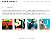 Tablet Screenshot of billbutcher.com